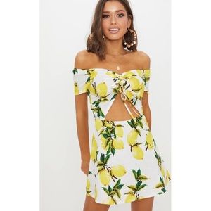 NEW LEMON CUT OUT DRESS! 🍋